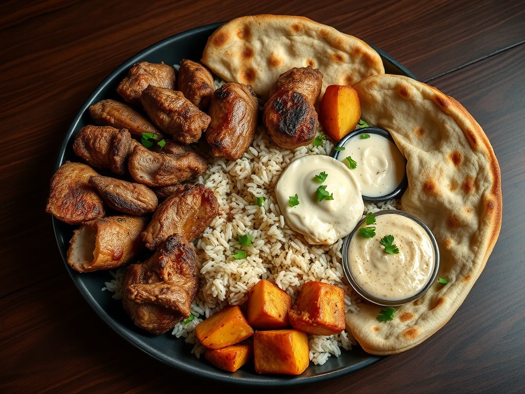 Mixed Chicken & Beef Shawarma